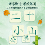 Saalin莎林画出汉字训练卡 1阶/2阶/3阶 趣味笔画练习控笔训练 4+